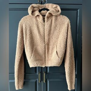 Cozy Camel Teddy Jacket (never worn)